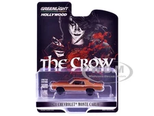 1971 CHEVROLET MONTE CARLO ORANGE "THE CROW" 1/64 DIECAST BY GREENLIGHT 62040 B