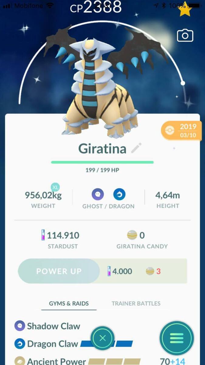 Pokemon Shiny Giratina 72