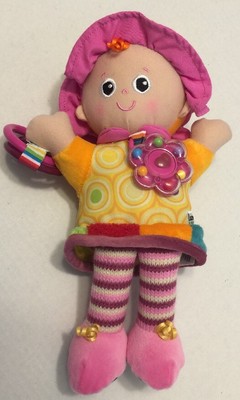 Lamaze Baby Doll My Friend Emily W/Rattle Plush