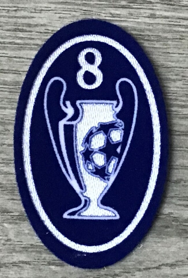 TOPPA LEXTRA UEFA CHAMPIONS LEAGUE PATCH TROPHY 3 4 5 6 7 8 9