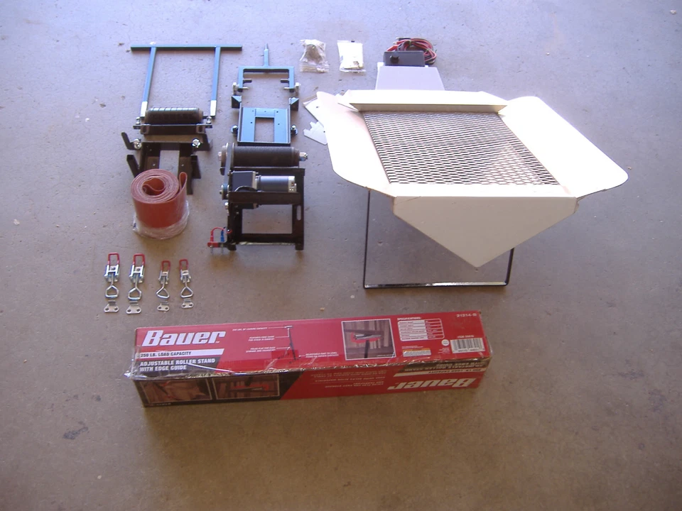 Hágalo usted mismo Sistema transportador 12V, prospección, equipo de minería, lavadora en seco, tambor, oro  Foto 4 de 4