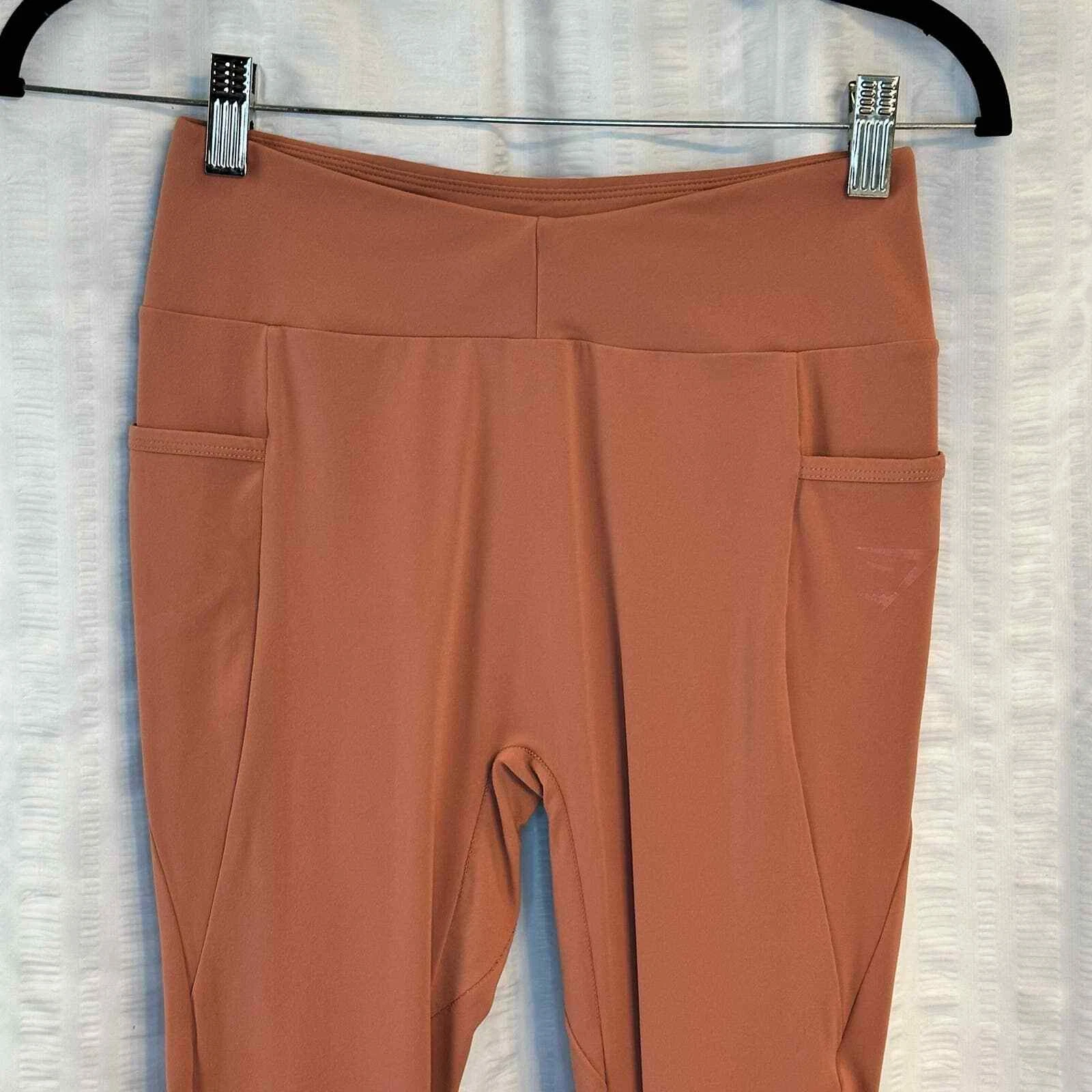 gymshark mid rise pockets workout gym leggings
