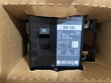 EATON BW2125 125AMP MAIN CIRCUIT BREAKER 2 POLE 120/240 VAC