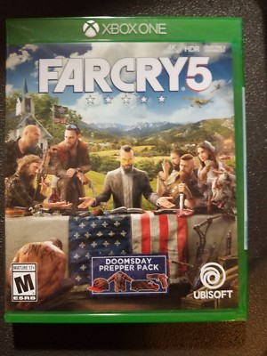 XBOX ONE: Far Cry 5: Day One Edition (Microsoft Xbox One, 2018) BRAND NEW SEALED