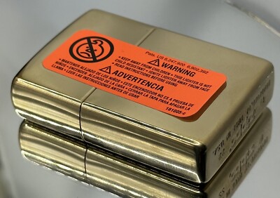 バトルトード Zippo Solid Brass Windy Girl Lighter Limited Edition New and