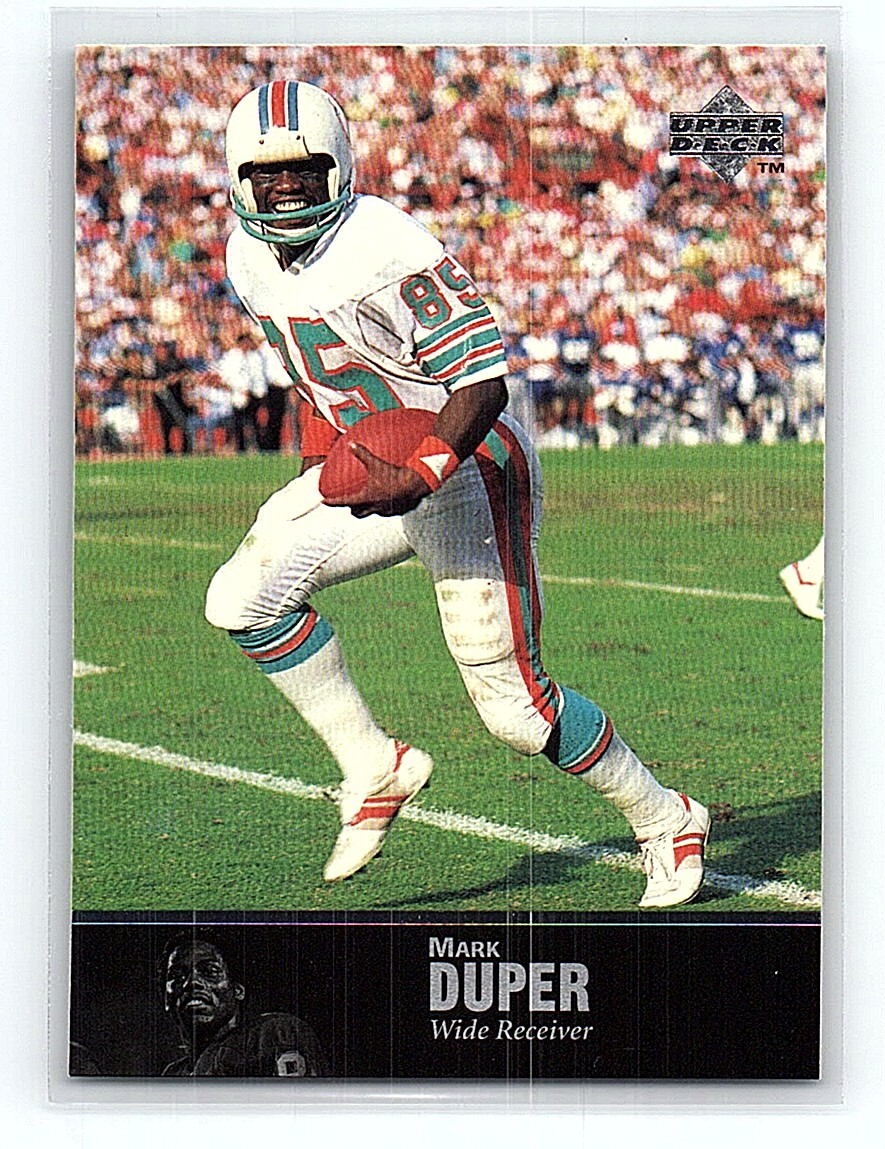 1997 Upper Deck Legends Mark Duper Miami Dolphins #55