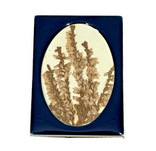 Dried Pressed Flowers Framed 2" x 2.5" Made in Scotland Floral