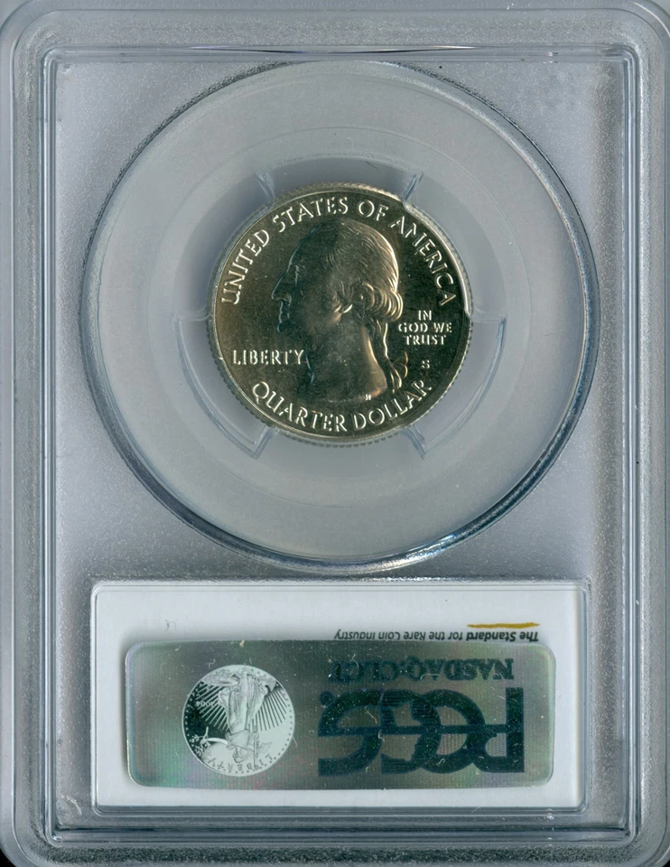 2014 S SHENANDOAH PARKS QUARTER PCGS MS66 PQ MAC SPOTLESS . - Image 4 of 4