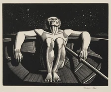 Rockwell Kent : Drifter : 1933 : Archival Quality Art Print