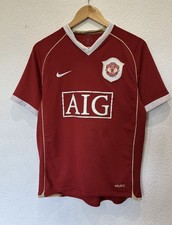Nike Manchester United 2006/2007 Home Kit Soccer Small