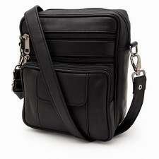 ODS:UK® MENS/WOMENS REAL LEATHER TRAVEL SHOULDER MAN BAG CROSS BODY MESSENGER