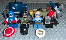LEGO Mighty Micros Captain America vs Red Skull 76065 Batman Mr Freeze Marvel