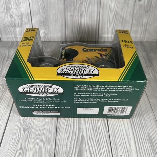 Gearbox toy - Limited edition 1912 Ford Model T Crayola Delivery Car - (BOXED) - Picture 12 of 12