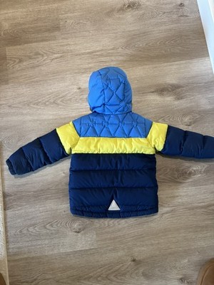 LL Bean Downtek Puffer Jacket Kids Size 4 yrs Fleece Lined Hooded