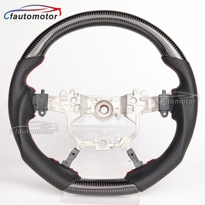 Carbon Fiber Steering Wheel For Toyota Land Cruiser LC200 Crown Alphard 16-20