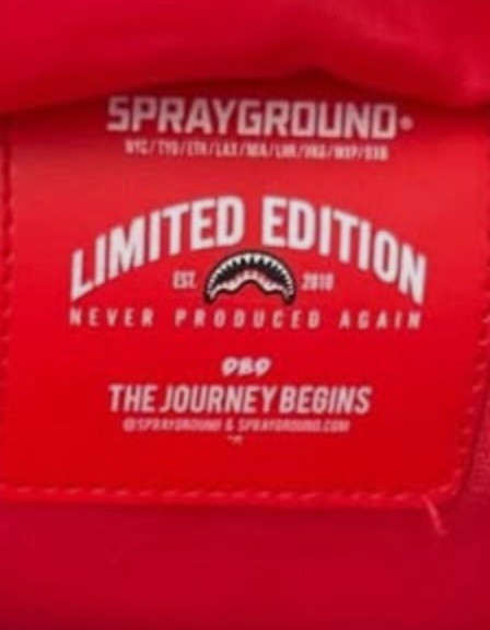 Sprayground Ninja Strada Backpack Streetwear Faux… - image 4