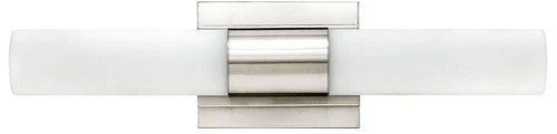 Hinkley Portia 19" Wide LED Polished Nickel Bath Light - Picture 1 of 8