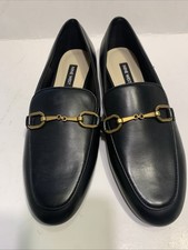 nine west dress shoes womens Us Sz 7 Black S6