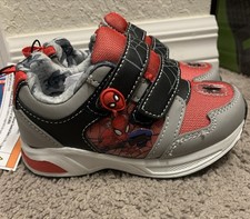 Light Up Disney Marvel Kid  s Shoes Size 9 Spider-Man Spider-Man