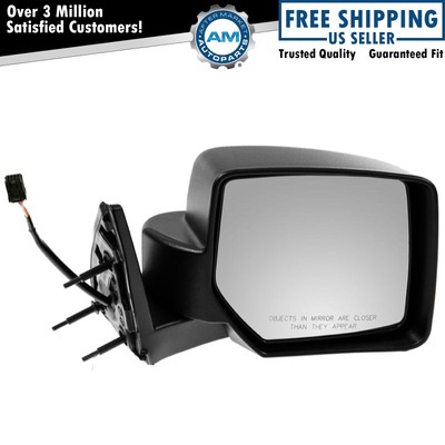 Black Power Side View Mirror Passenger Right RH for 07-11 Dodge Nitro