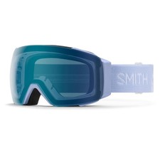 Smith I/O Mag Ski/ Snow Goggles Blue Aura, ChromaPop Everyday Blue Mirror Bonus