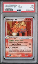 Camerupt EX Holo 92/106 Emerald Pokemon PSA 9 Mint on eBay