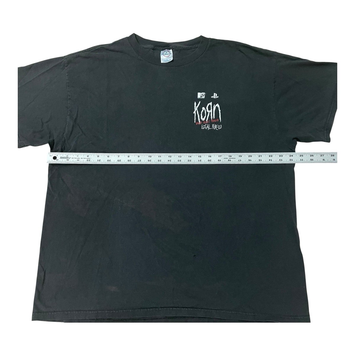 Vintage Korn Tour ショーツ 2002 Vintage Korn Concert T Shirt Sz XL POP SUX TOUR