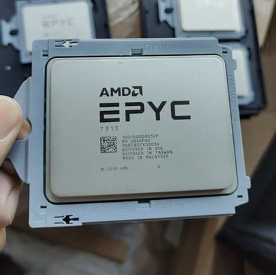 AMD EPYC 7313 CPU 16C/32T 3.7GHz Processors SP3 Support Supermicro H12DSi-N6
