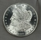 1880-S Morgan Silver Dollar $1 BU San Francisco Mint Coin WOW Luster GEM Coin