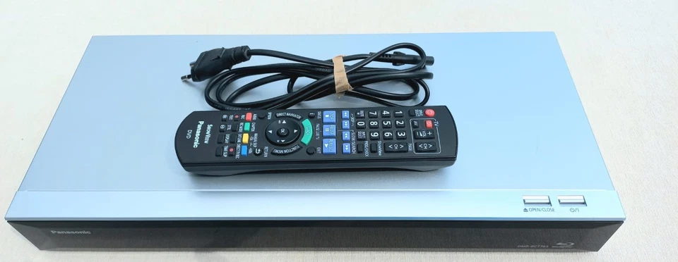 Panasonic DMR-BCT765 DVD Blu-Ray Kabel Recorder 500 GB Festplatte Wlan DVB-C