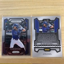 2024 Panini Prizm Baseball #20 Blake Mitchell - Kansas City Royals P1