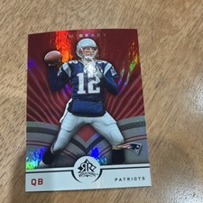 Upper Deck 2005 Reflections Tom Brady #55 Patriots Football Base Set