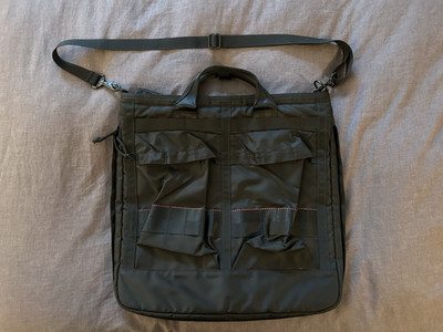 Beams Plus x Briefing Cockpit (Helmet) Bag - Black (NWOT)