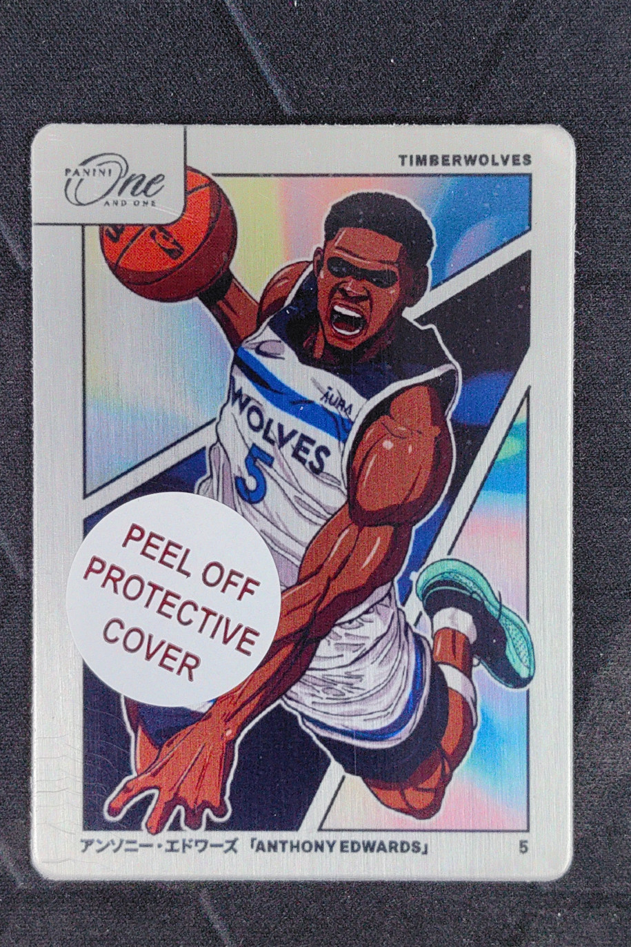 2024-25 Panini One And One Anthony Edwards Manga #7 SSP Timberwolves