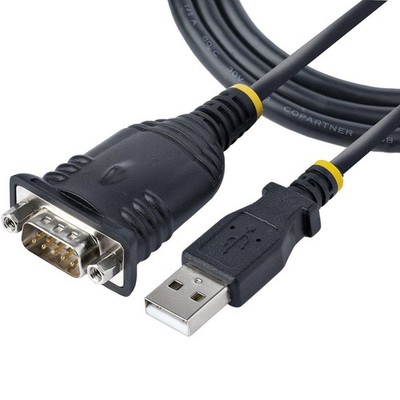 StarTech.com W128273795 1P3FP-USB-SERIAL 3Ft (1M) Usb To Serial Cable  Db9 M ~E~