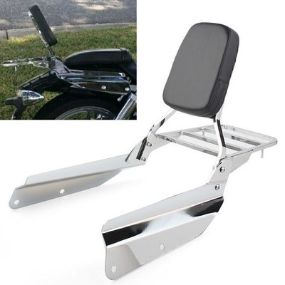 Backrest Sissy Bar with Luggage Rack for Honda VTX1300 VTX1800 N/R/S/T 2002-09