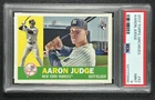 AARON JUDGE PSA 9 2017 TOPPS ARCHIVES #62 ROOKIE RC YANKEES 3990