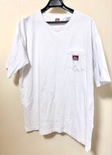 Ben Davis Heavyweight Crew Neck T-Shirt White XL Japan