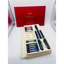 Vintage Sheaffer Calligraphy Intro Kit Not Complete Writing Pads Tools 3 Pens