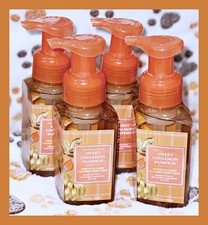 Bath  Body Works Sweet Cinnamon Pumpkin Gentle Clean Foaming Hand Soap x4