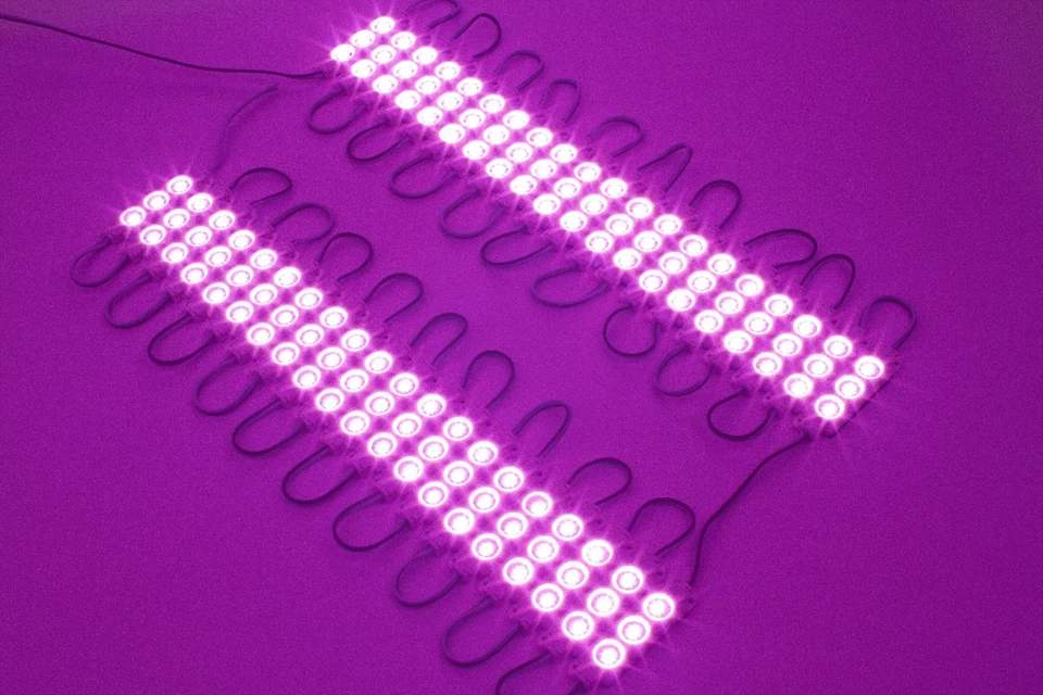 40ft Pink STOREFRONT LED LIGHT Brightest 80pcs module 5630 + UL 12v Power Supply - Image 4 of 4