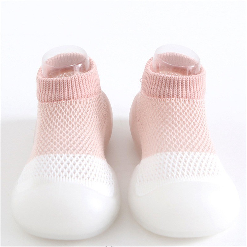 SAOLA Scarpe bambino antiscivolo suola morbida carine traspiranti calzini bambino scarpe scavate