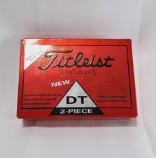 Titleist DT 2-Piece Golf Balls One Dozen 12 Balls Brand New