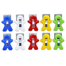 The Pencil Grip TPG13210 Magnet Man Magntic Clip - 10 Piece
