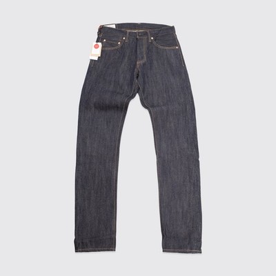 Studio D'Artisan Jeans W30 Relaxed Tapered Indigo Organic Cotton Made in Japan