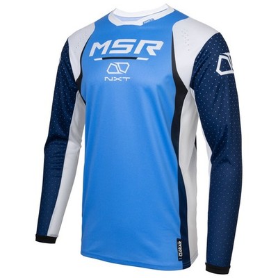 MSR NXT Grid Dirt Bike / Motocross Offroad Jersey XX-Large Dark Blue/Blue