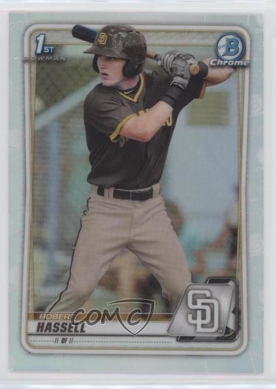 2020 Bowman Draft Chrome Refractor Robert Hassell III Robert Hassell #BD-39 0c6