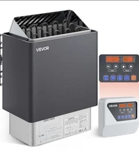 VEVOR Sauna Heater Stove 9KW Wet & Dry Stailess Steel W/ External Controller