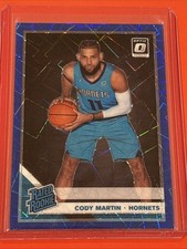 2019-20 Optic Cody Martin Rated Rookie Blue Velocity Prizm Card #181 Hornets