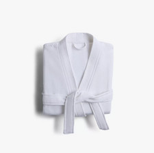 Comfy Cotton Robe White Parachute Target L/XL